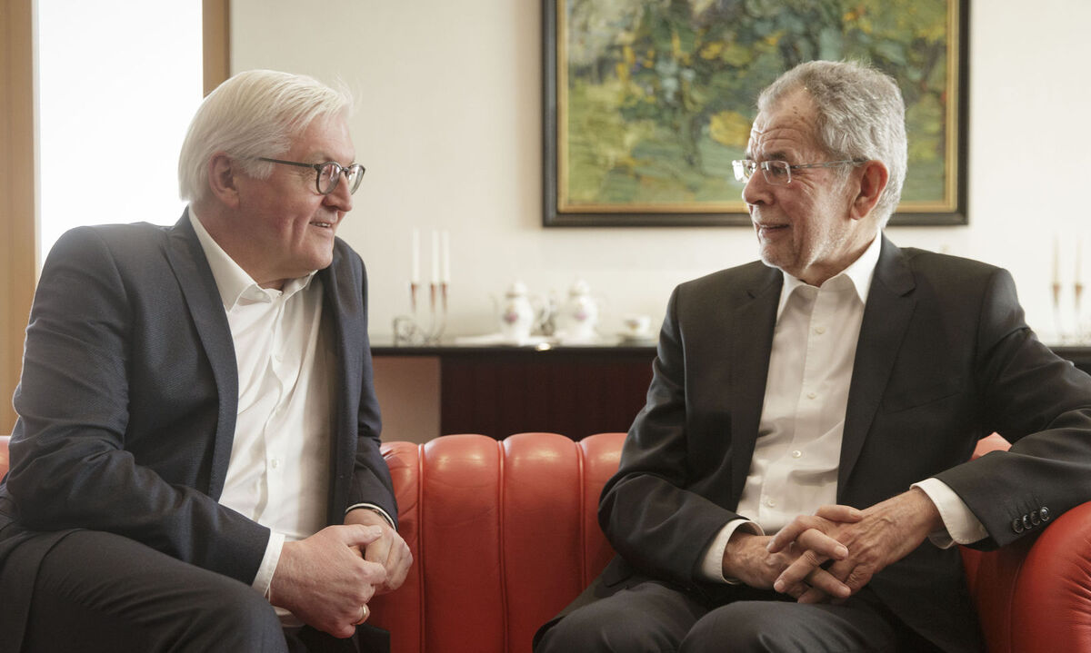 Privates Treffen: Steinmeier und Van der Bellen