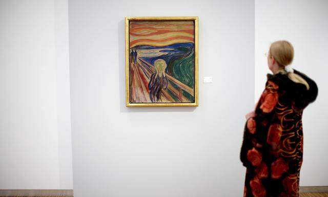 Wo kommt so eine Verzweiflung her, wie Munch sie vor Augen geführt hat? Kommt sie ganz tief aus dem Leib?