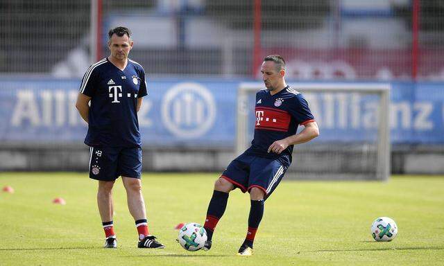 Willy Sagnol und Franck Ribery