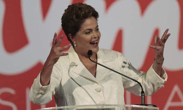 Staatschefin Rousseff muss sich in einer Stichwahl behaupten