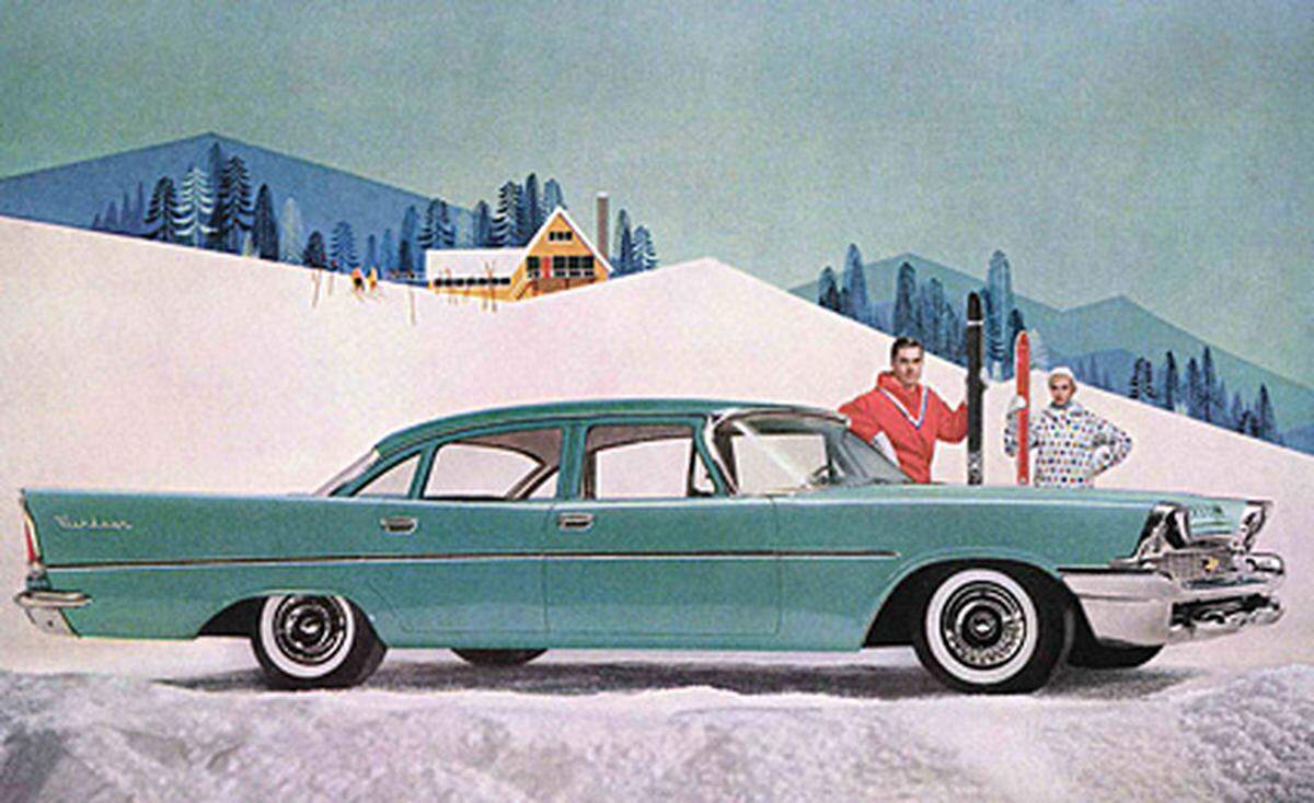 Die Wirtschaftskrise verschärfte die Probleme. Im März 2009 verkaufte Chrysler auf seinem Hauptabsatzmarkt USA 39 Prozent weniger Autos als im Vorjahresmonat.Im Bild: Ein Windsor Baujahr 1960