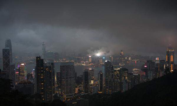 Die Hongkonger Skyline: hier war Remi Lucidi zuletzt unterwegs. 