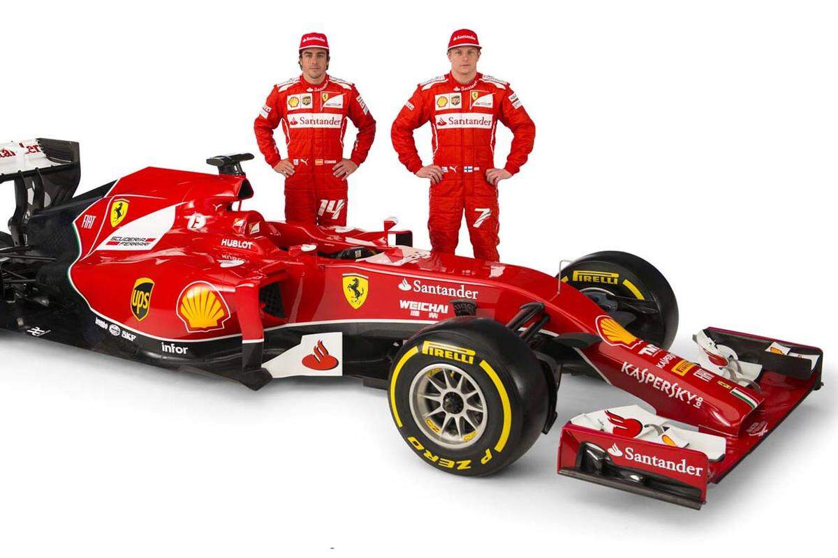 Ferrari: Kimi Räikkönen (FIN), Fernando Alonso (ESP)