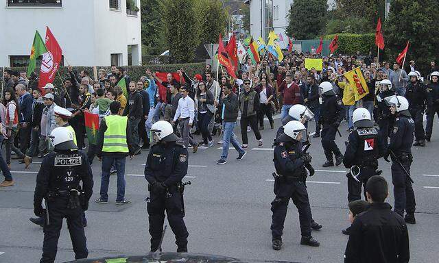 VORARLBERG: KURDEN-DEMONSTRATION IN BREGENZ