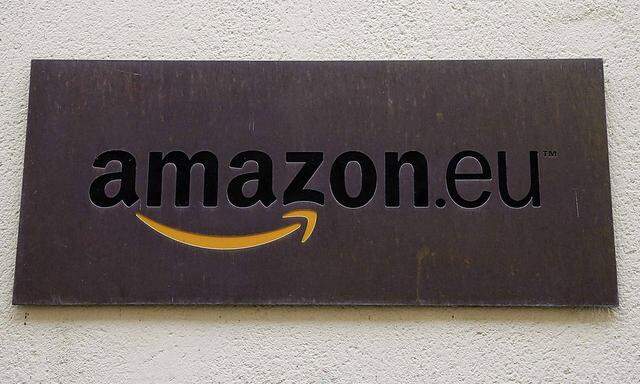 The logo of Amazon Europe Holding Technologies is seen in Luxembourg