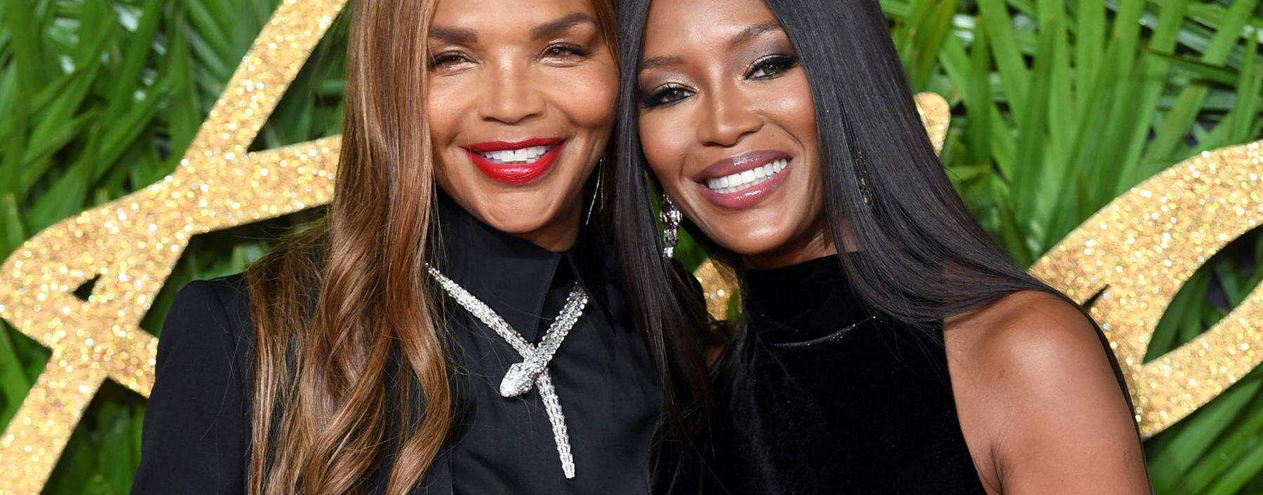 The Fashion Awards 2017 London Naomi Campbell and mother Valerie Morris attending the Fashion Awar
