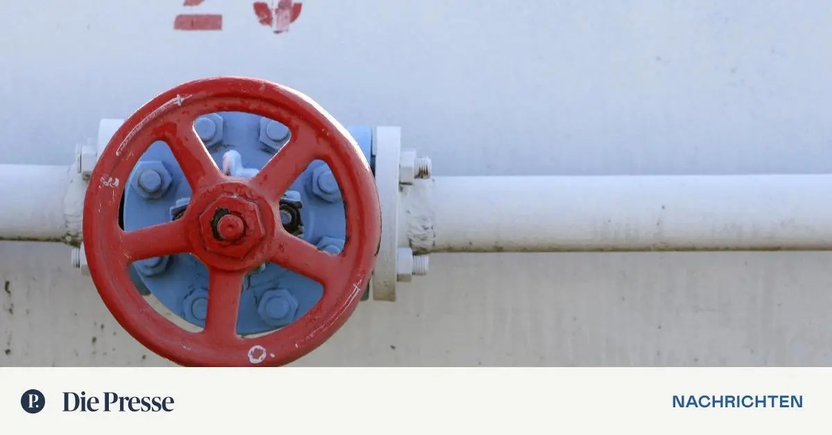 Die Ukraine wird ab 2025 kein russisches Gas mehr nach Europa...