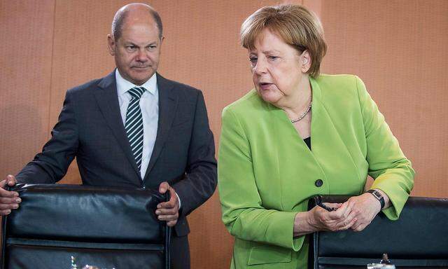 Merkel und Scholz einigen sich auf einen Kompromiss beim Thema Familiennachzug.