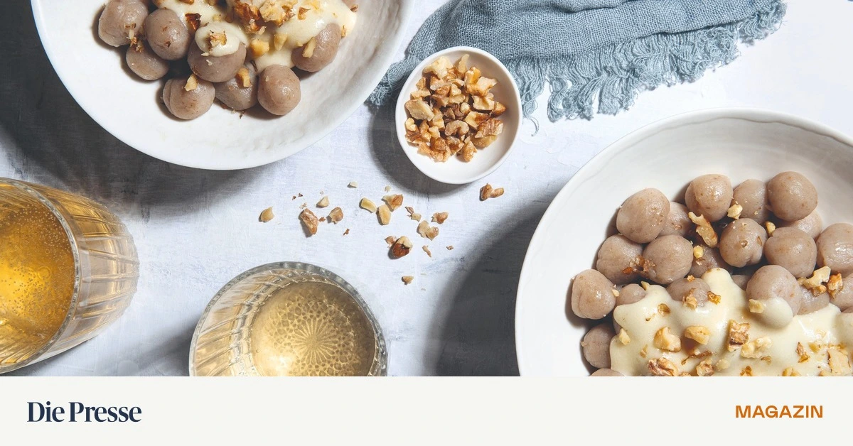 Gnocchi-di-pane-Brotgnocchi-mit-K-sesauce