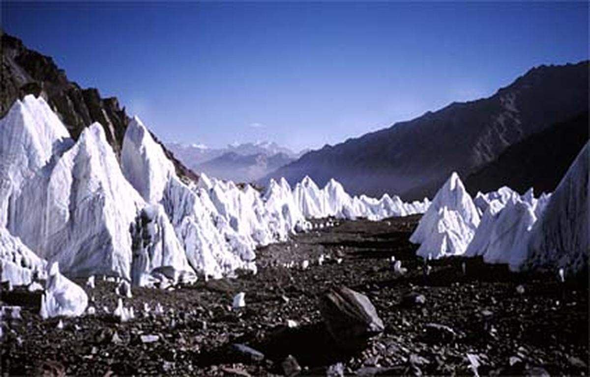 Mindestens 72 Alpinisten starben am K2, den die Einheimischen "Chogori" nennen, den "König der Berge".
