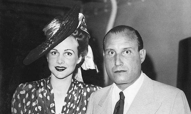 Fritz Mandl 1940 mit seiner dritten Ehefrau, Hertha, die ihn ins argentinische Exil begleitete.