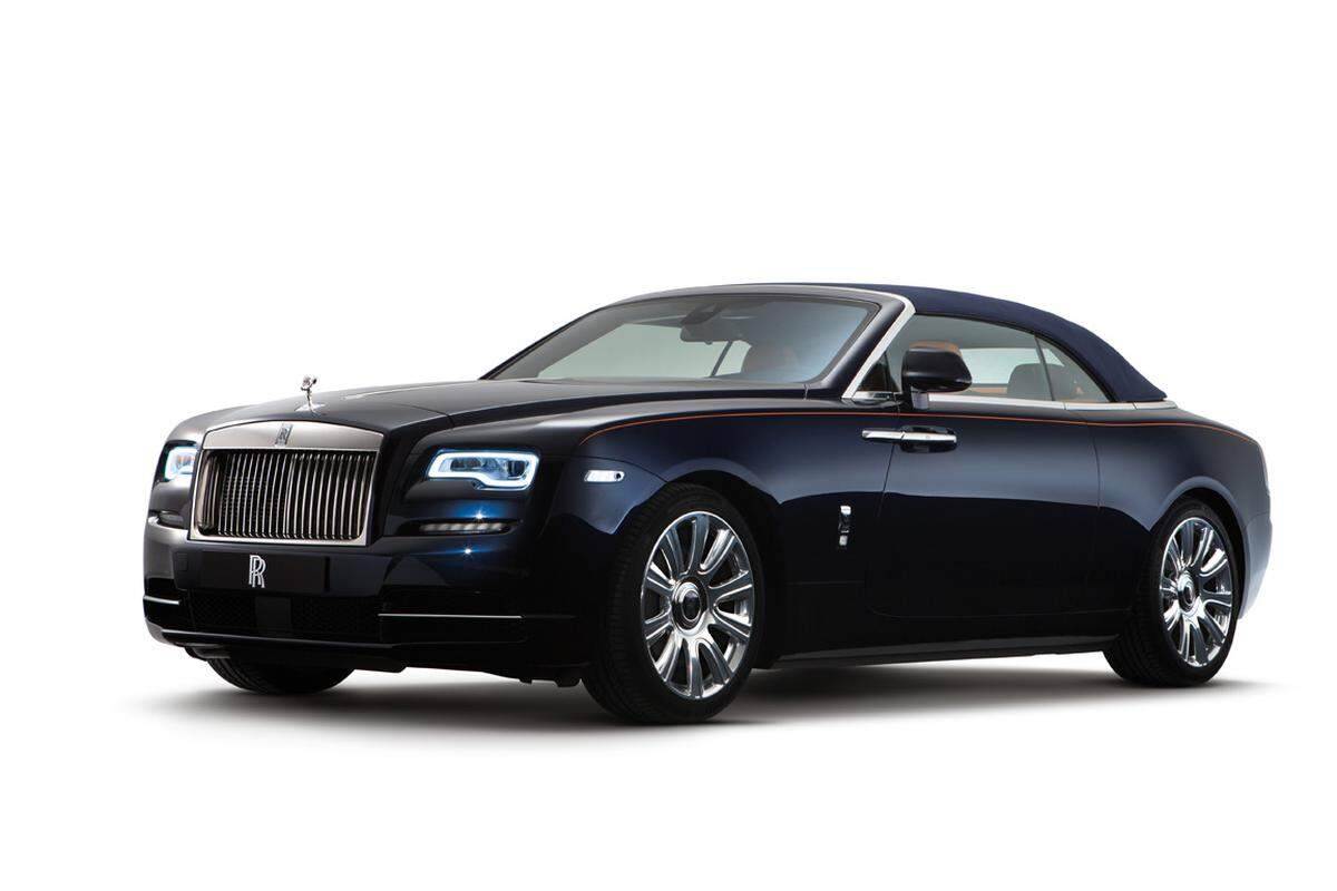 Der Dawn (engl. für Dämmerung, Morgenröte) sieht dem Rolls Royce Wraith sehr ähnlich, ...