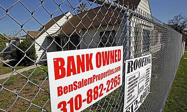 Wieder mehr Kreditausfaelle Hausbesitzern