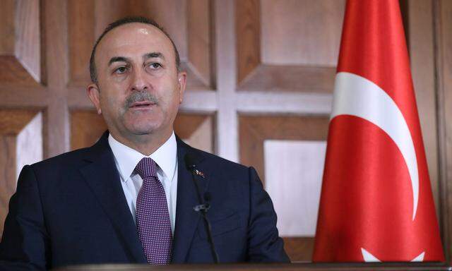 Der türkische Außenminister, Mevlüt Çavuşoğlu.