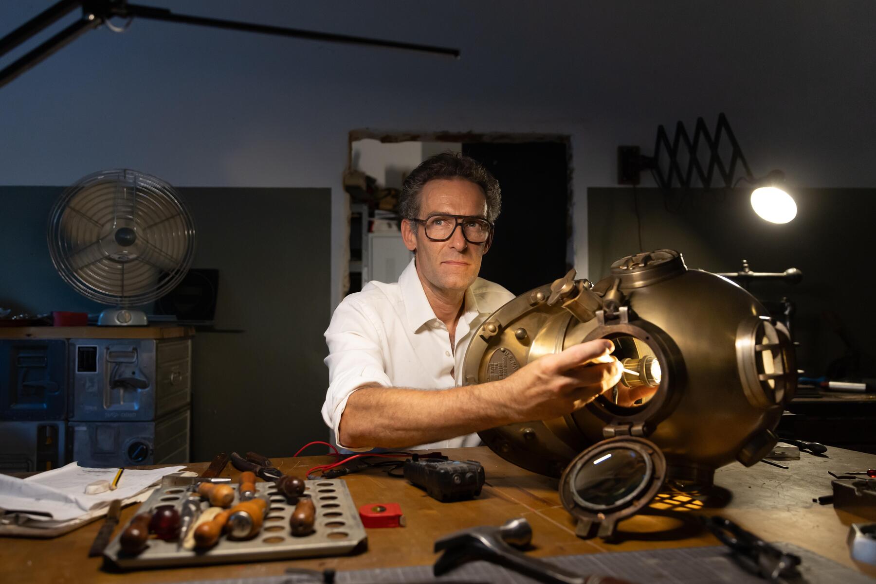 Artisan Bernd Schreiner embraces his 'masculine' craft under the 'Unicum' brand