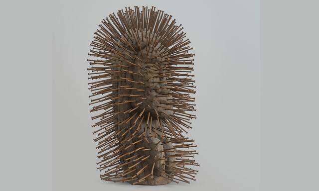 Günther Ueckers „Kopf“ ist eine frühe Arbeit des Zero-Künstlers und soll 300.000 bis 400.000 Euro bringen.