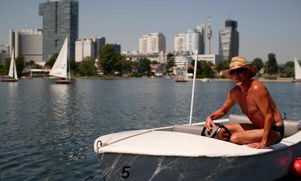 La Dolce Vita an der Alten Donau – sofern man sich das österreichische Preisniveau auch leisten kann. 