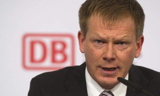 Richard Lutz, bisher Finanzvorstand, soll Rüdiger Grube als neuer Deutsche-Bahn-Chef folgen.