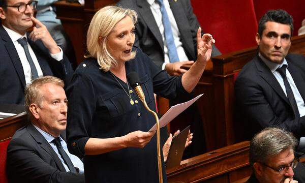 Die Partei von Marine Le Pen wird wohl bei der nächsten Wahl profitieren. 