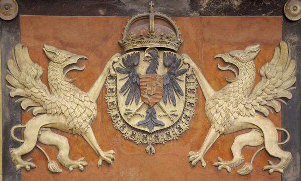 Wappentafel an der Wiener Hofburg