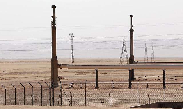 Symbolbild: Ölfeld in Libyen 