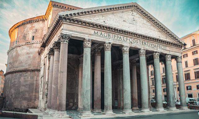 RECORD DATE NOT STATED The majestic Pantheon of Rome, Italy *** der majestaetisch Pantheon des Rome, Italien 12110370
