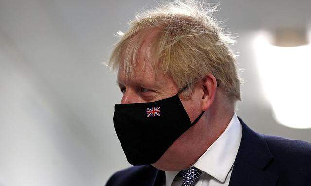 Britain's Prime Minister Boris Johnson visits Milton Keynes University Hospital