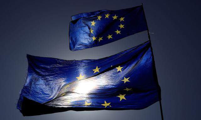 Symbolbild: EU-Flaggen