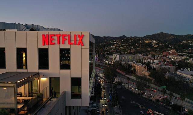  Der Streaming-Dienst Netflix gab am Mittwoch einen Quartalsumsatz unter Markterwartungen bekannt.