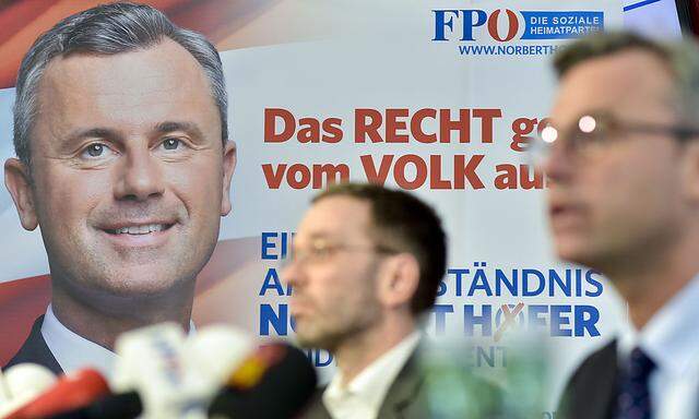 Norbert Hofer mal zwei und FPÖ-Generalsekretär Herbert Kickl 