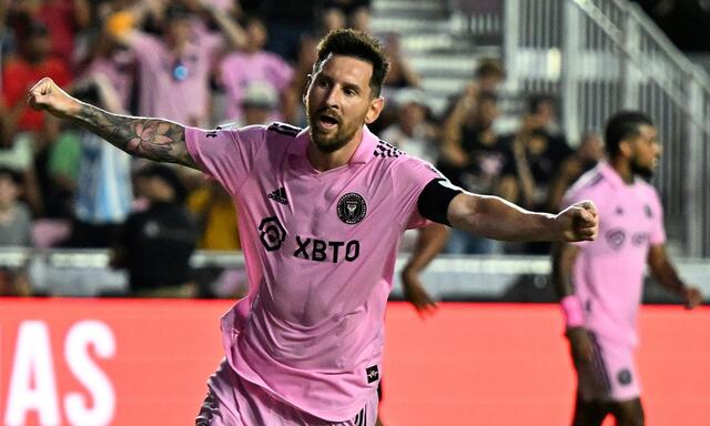 Lionel Messi spielt in den USA groß auf. 