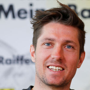 Austrian Alpine Ski World Cup winner Marcel Hirscher attends a news conference in Vienna