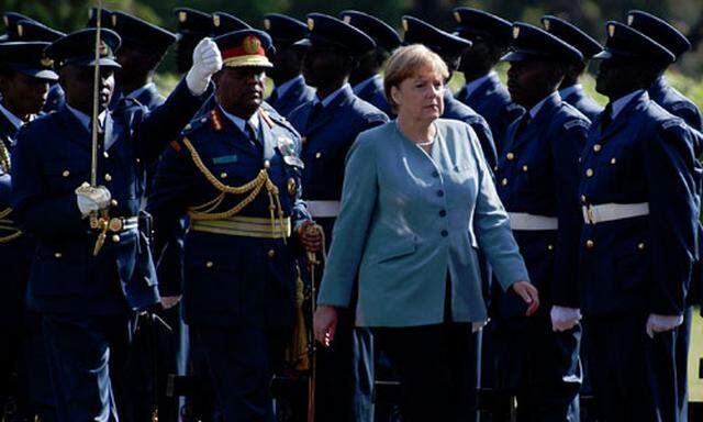 Kanzerlin Merkel startet Afrika-Tour