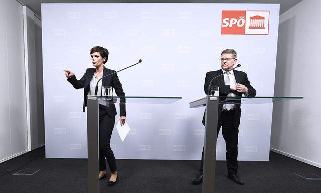 PK NACH SPOe-PRAeSIDIUM UND VORSTAND: RENDI-WAGNER/DEUTSCH