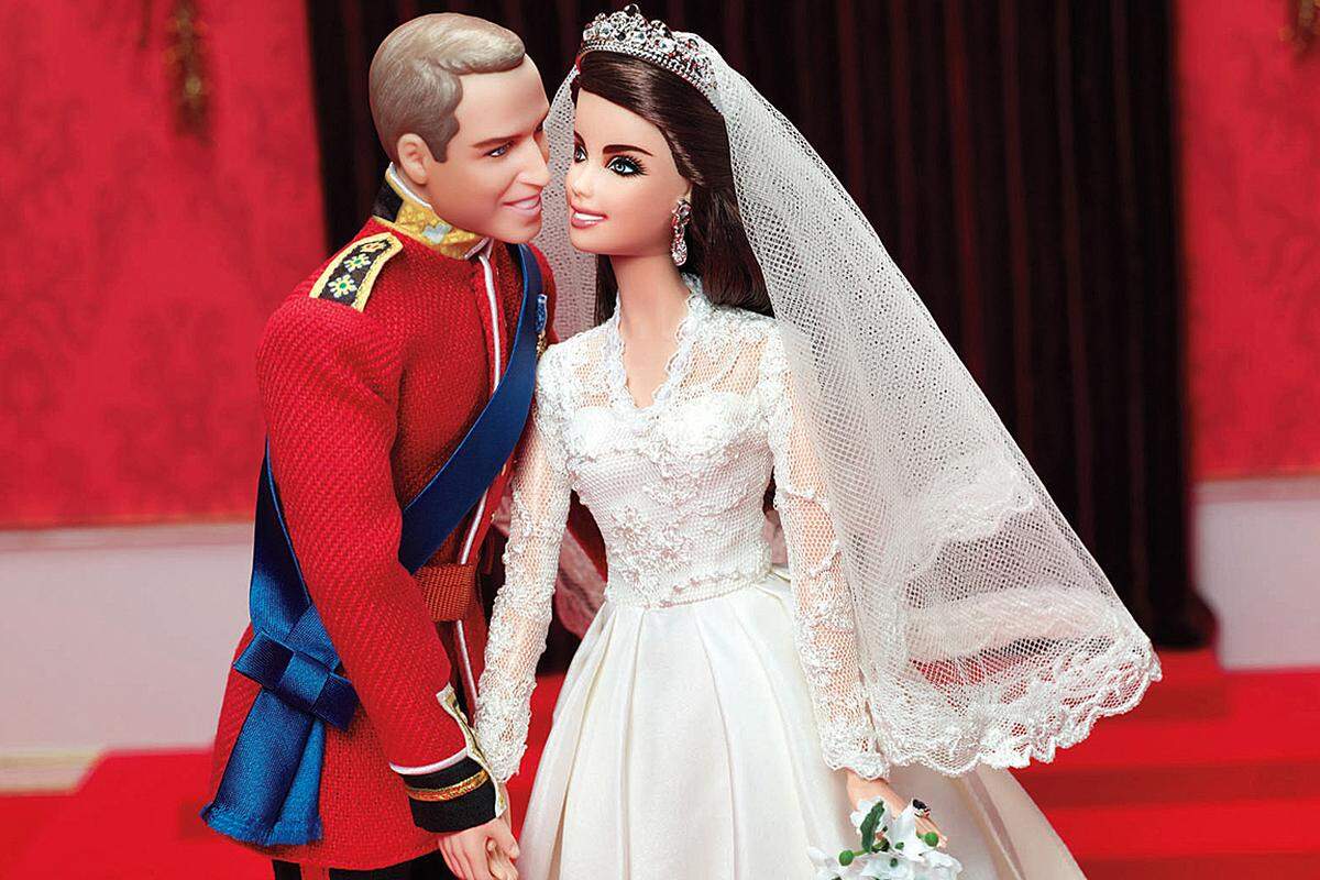 ... Prinz William und Catherine als königliche Barbie-Collector-Edition auf den Markt.