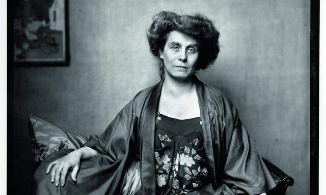 Berta Zuckerkandl. In ihrem Salon wurde die Secession gegründet.