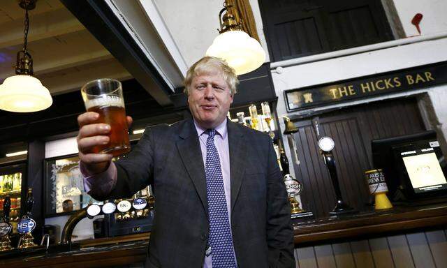  Der ehemalige Londoner Bürgermeister, Boris Johnson, will Premier werden.