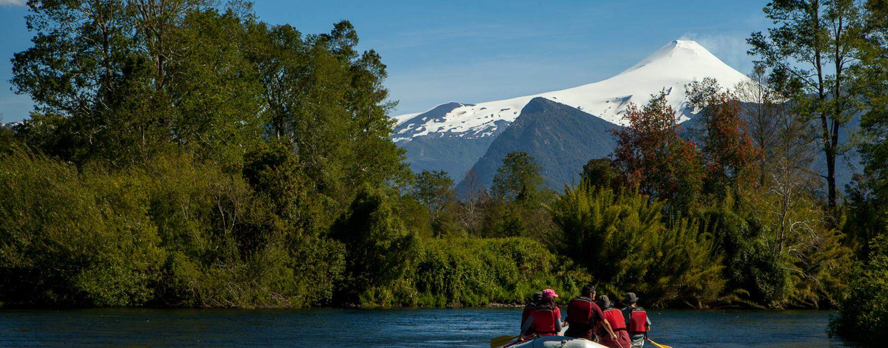Der Vulkan Villarica, 2847 Meter hoch, gibt einem prächtigen Nationalpark seinen Namen. Eine Entdeckung. 