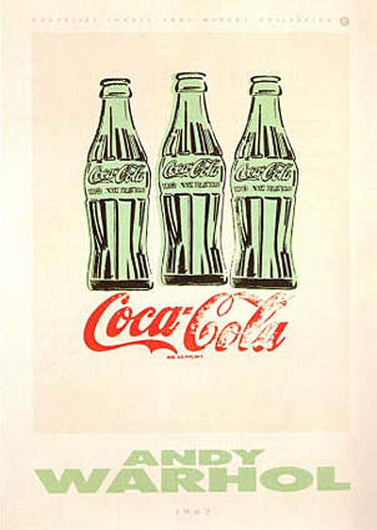  Im Bild: Andy Warhol: "3 Coca-Cola Bottles", 1962
