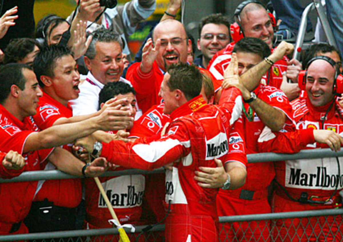 Punkte in der Karriere:1. Michael Schumacher 3884  2. Alain Prost 2470,5  3. Fernando Alonso 2123  Anm. Punkte auf das neue System 25-18-15-12-10-8-6-4-2-1 umgerechnet