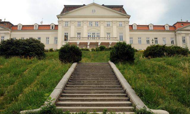 Das Schloss Wilhelminenberg war bis 1977 ein Kinderheim