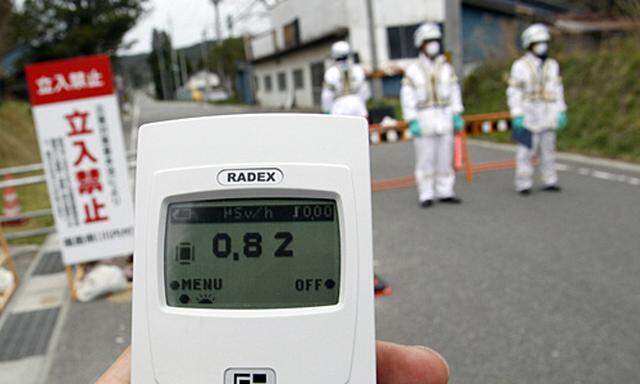 Etwa 80.000 Menschen mussten das Gebiet um das AKW Fukushima verlassen.