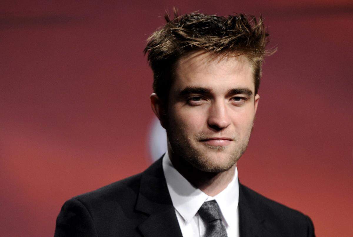 "Twilight"-Star Robert Pattinson schaffte es immerhin auf Platz 4.