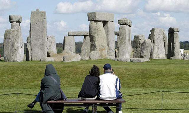 Zweites Stonehenge Holz