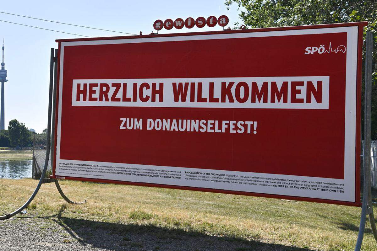 Das Fest wird von der SPÖ Wien veranstaltet – und wurde auch immer wieder als Vehikel für Botschaften benutzt.
