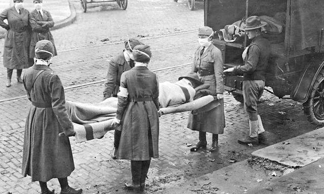 Die Spanische Grippe kostete s, je nach Expertenschätzung, 20 bis 50 Millionen Menschen das Leben.