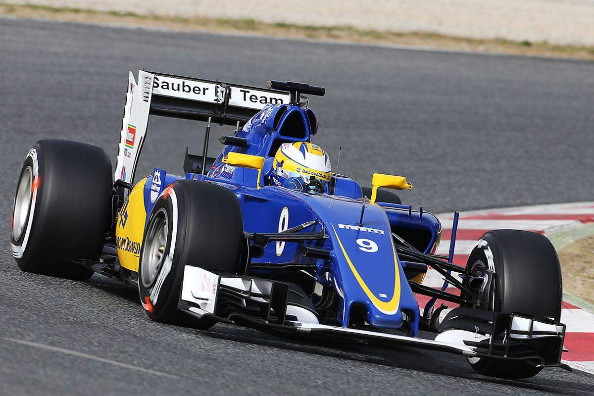Sauber: Marcus Ericsson (SWE), Felipe Nasr (BRA)