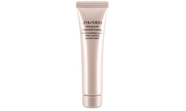 „Advanced Essential Energy Cream“ von Shiseido mit antioxidativem Kirschblattextrakt, 100 ml um 32 Euro.