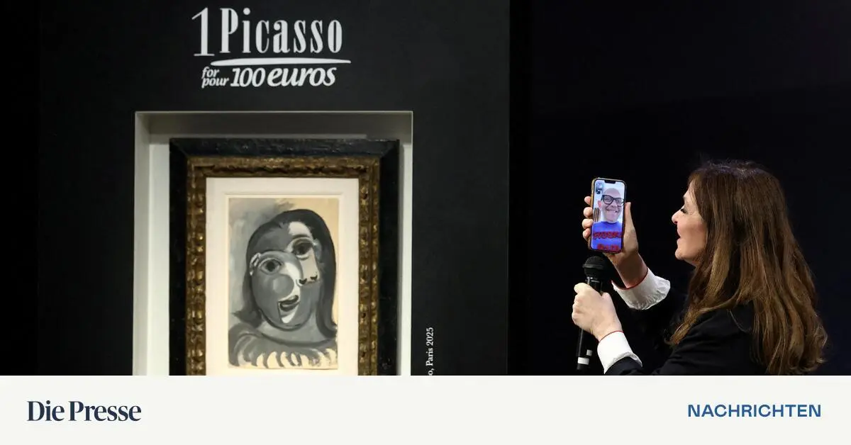 Ein-Picasso-f-r-100-Euro-Mann-aus-Paris-gewinnt-Gem-lde-bei-Verlosung