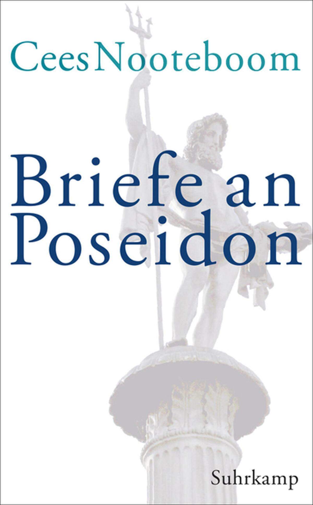 In Cees Nootebooms neuestem Werk "Briefe an Poseidon" beschäftigt sich der Autor mit dem Herrscher der Meere. Wie der Titel schon besagt schreibt er Briefe an den Gott, in denen er von täglichen Beobachtungen mit einem Blick auf die alten Mythen erzählt.